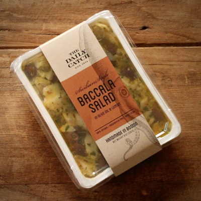 Baccala Salad, sold by Euclid Fish Market, fresh fish market in Mentor, Ohio