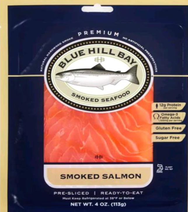 Acme, Smoked Salmon 4 oz Sliced Euclid Fish Market