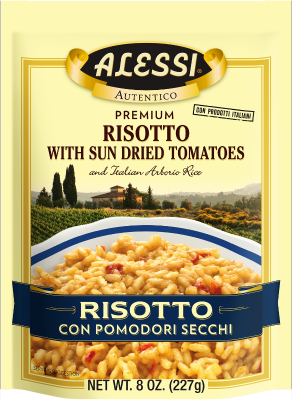 Alessi Risotto with Sun Dried Tomatoes from Euclid Fish Market, fresh fish market near Mentor, Ohio