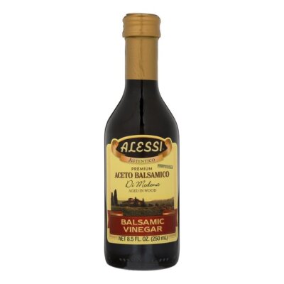 Alessi di Modena gourmet balsamic vinegar from Euclid Fish Market, fresh fish market near Mentor, Ohio