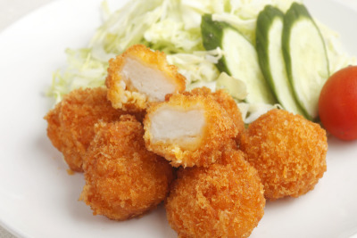 Breaded scallops sold by Euclid Fish Company's fresh fish market near Mentor, Ohio